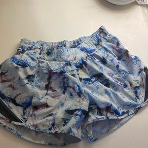 Size 6, 4inch lululemon shorts